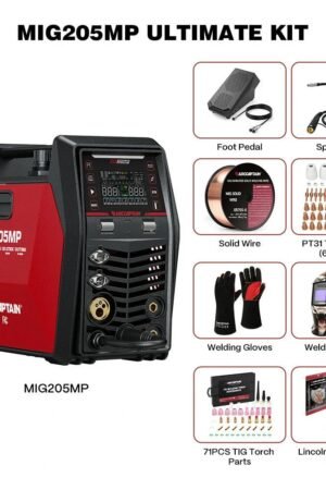 Arccaptain MIG205MP Ultimate Kit