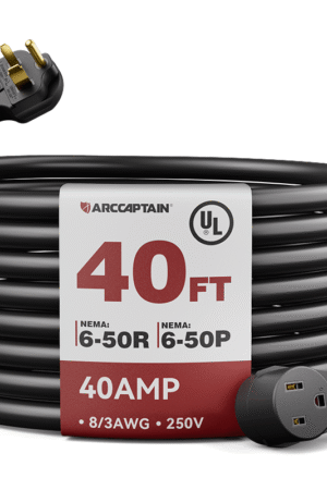 40 Amps 220V Power Extension Cord Heavy Duty Welding Cord