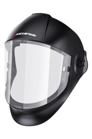 Arccaptain Clear Full Face Shield for Grinding and Cutting Work