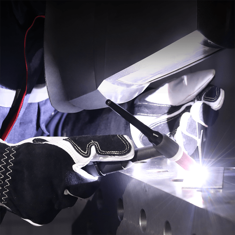 14 Inch Goatskin TIG Welding Gloves, Professional Protective Gloves for TIG Welding - Image 6
