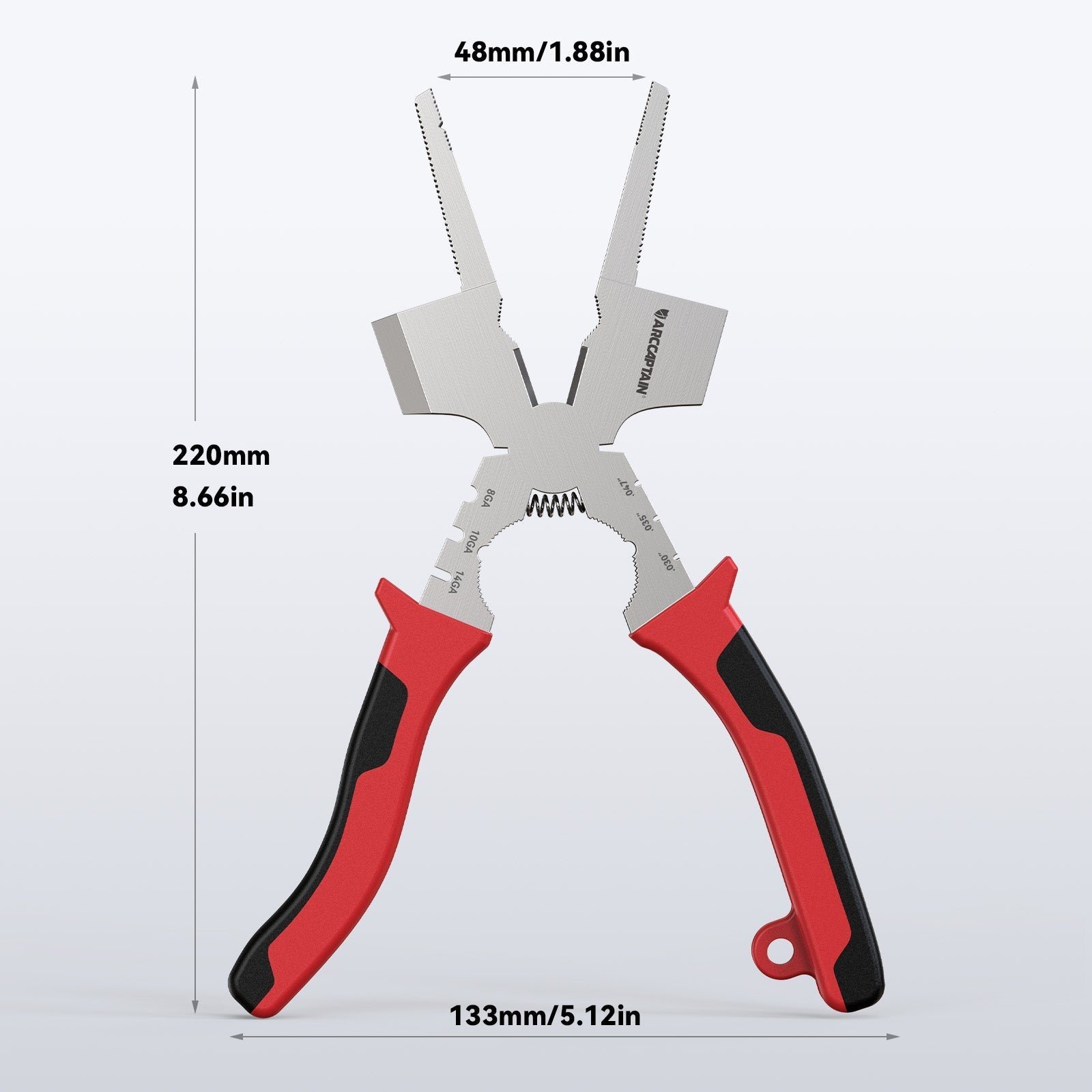 Arccaptain Upgraded MIG Pliers with Rentention Chain - Image 5