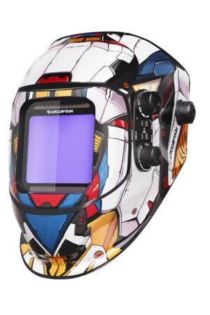 VisionMax X200 True View Solar Power Welding Helmet Mobile Suit