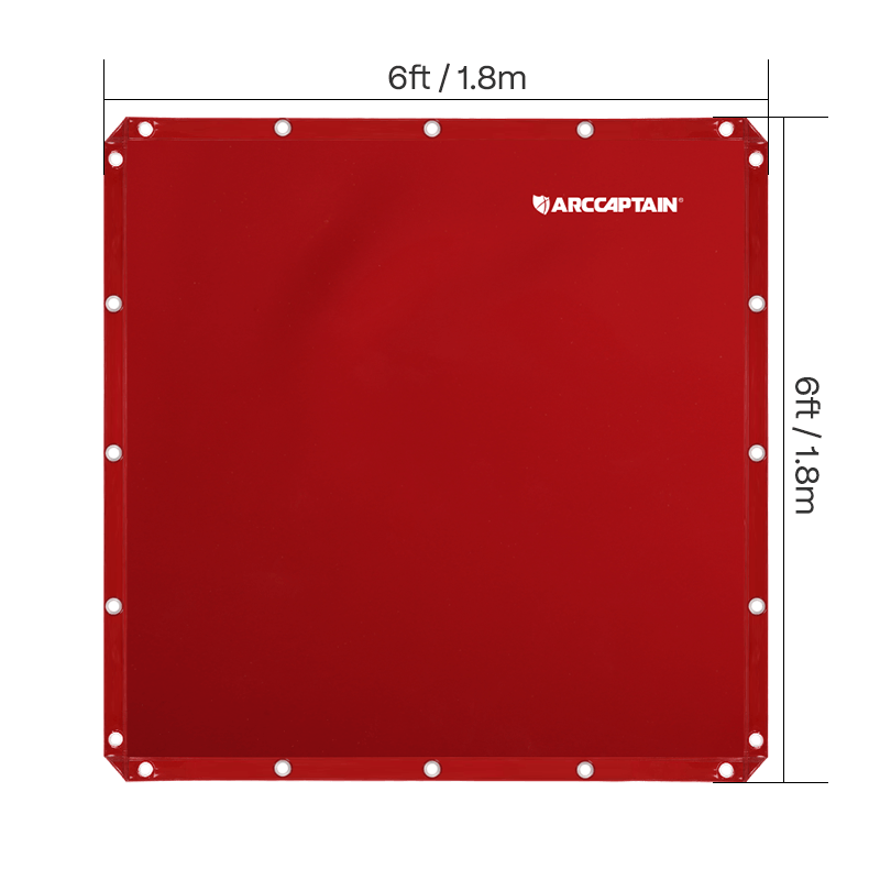 Flame Retardant Welding Curtain with UV and Spark Protection - Image 2