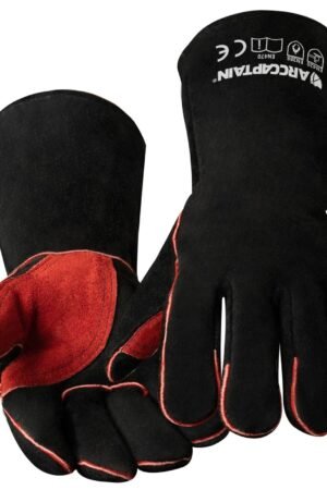 ARCCAPTAIN 16 inches Multifunction Cowhide Leather Welding Gloves